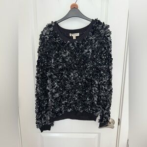 Burberry Black Floral Sweater brand new
